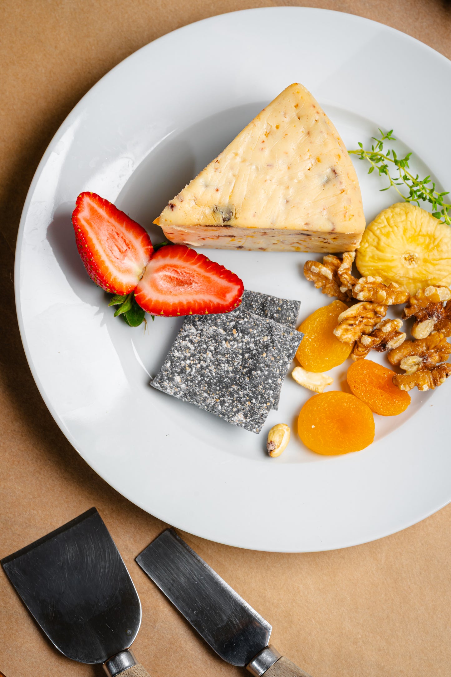 Dry Fruits Aged Cheese