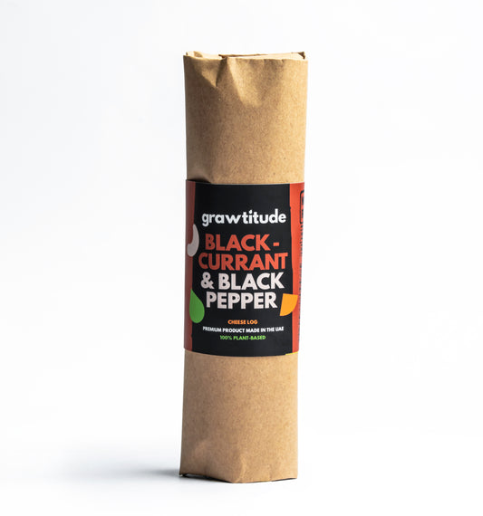Blackcurrant + Black Pepper Log