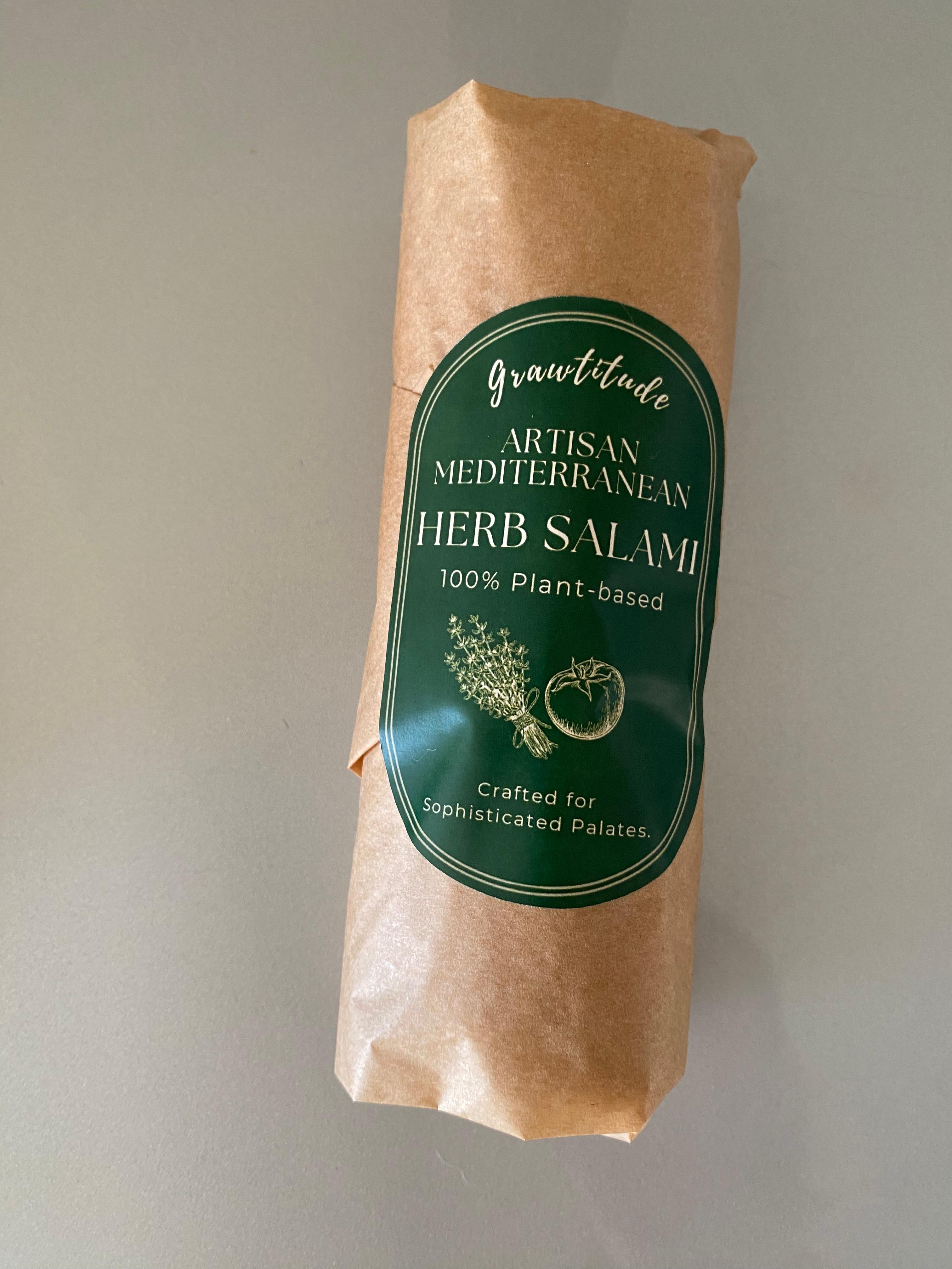 Mediterranean Herbs Plant-based Salami